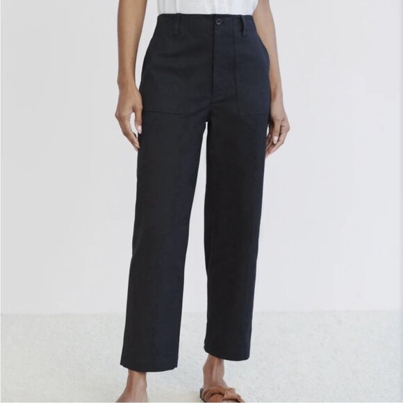 Jenni Kayne Pants - Jenni Kayne Navy Blue Ranger Trousers Women’s Size 6 Pants Cotton Blend